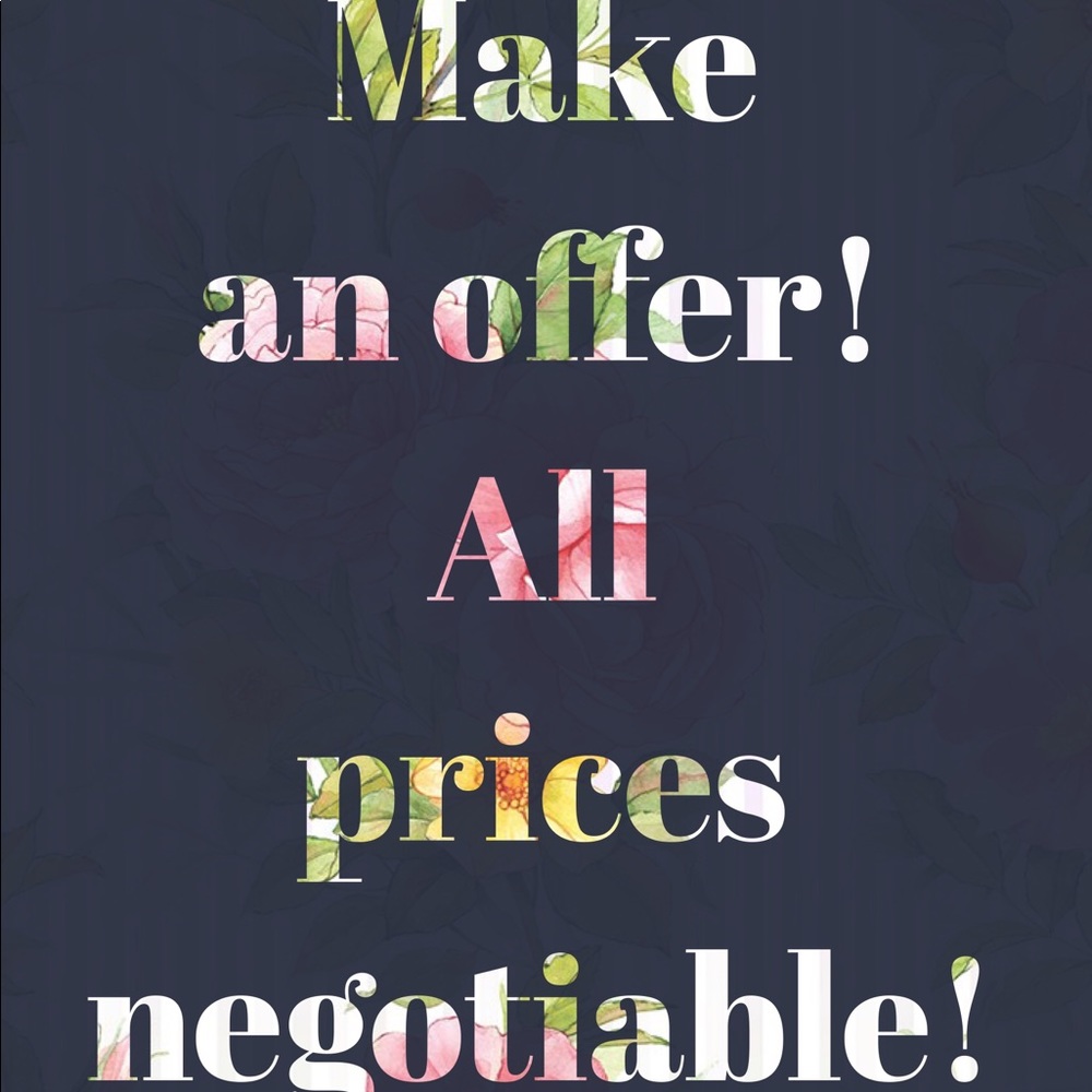 Feel free to make an offer!